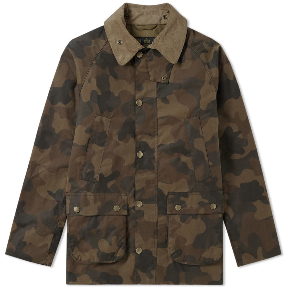 Barbour Heritage Waxed Camo SL Bedale 
