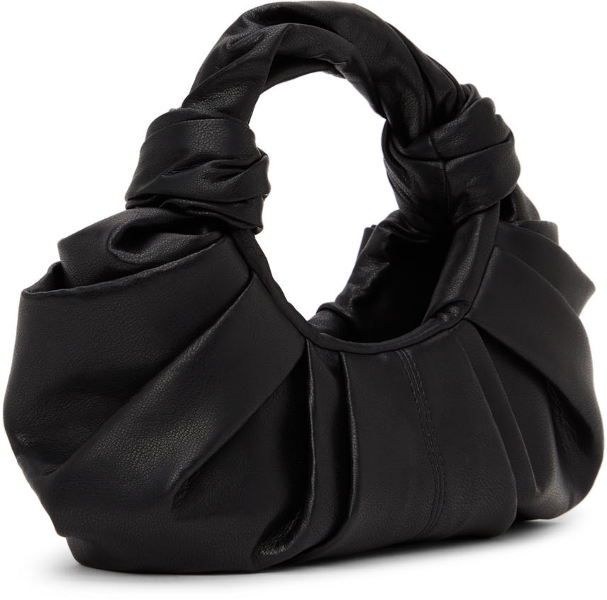 Mini sac croissant GIA STUDIOS en coloris Noir Femme Sacs Sacs avec poignée sur le dessus 