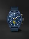 IWC Schaffhausen - Pilot's Blue Angels II Limited Edition Automatic Chronograph 44.5mm Ceramic and Textile Watch, Ref. No. IW389109