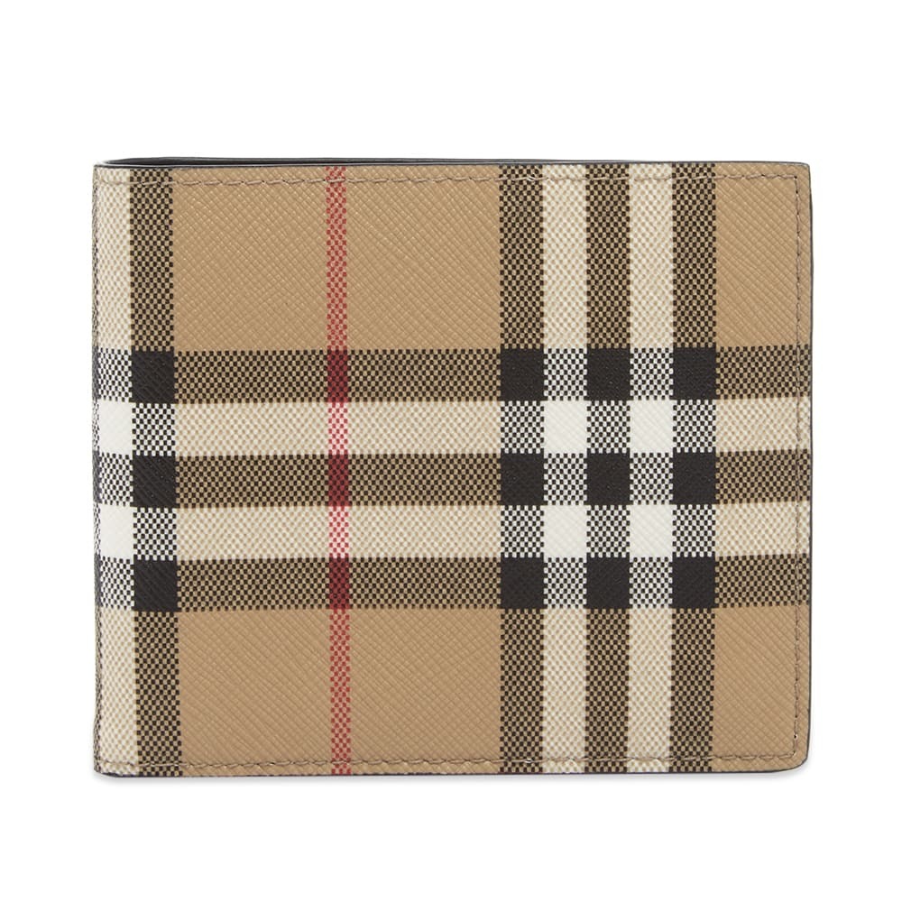 Burberry Check Billfold Wallet Burberry