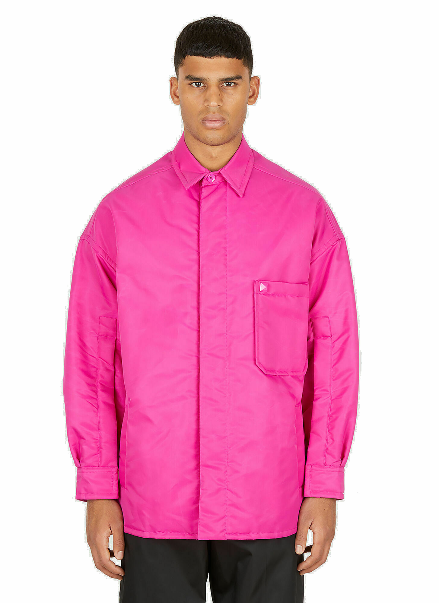 Photo: Shirt Jacket in Pink