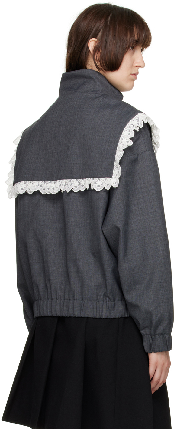 Shushu/Tong Gray Sailor Collar Jacket Shushu/Tong