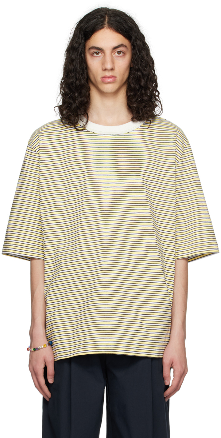 Camiel Fortgens Yellow & White Big T-Shirt Camiel Fortgens