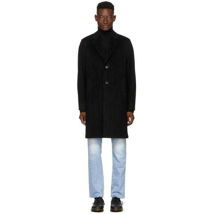 Our Legacy Black Unconstructed Classic Coat Our Legacy