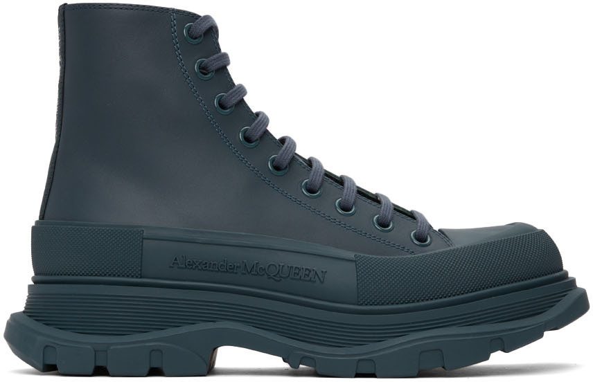 tread slick high top sneaker
