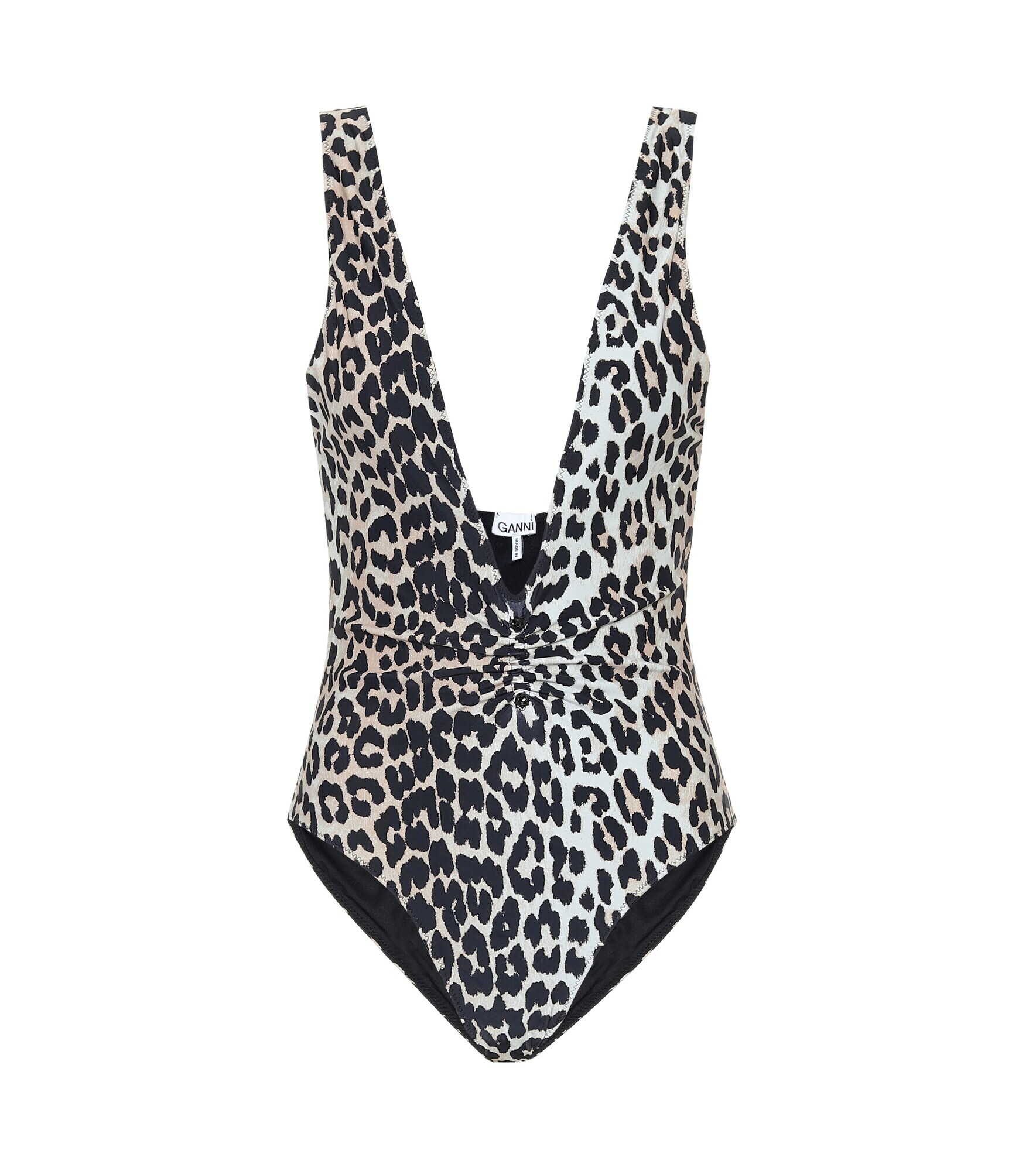 Ganni - Leopard-print swimsuit GANNI