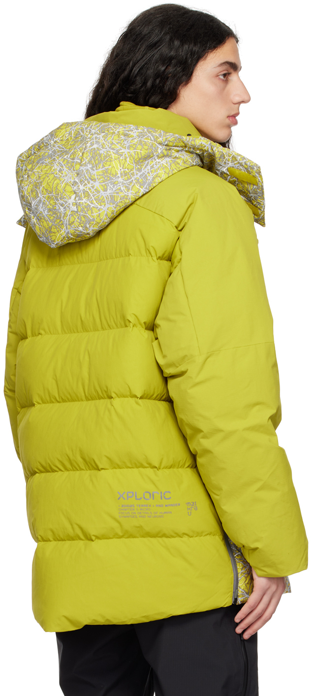 adidas Originals Yellow And Wander Edition Xploric Down Jacket adidas ...