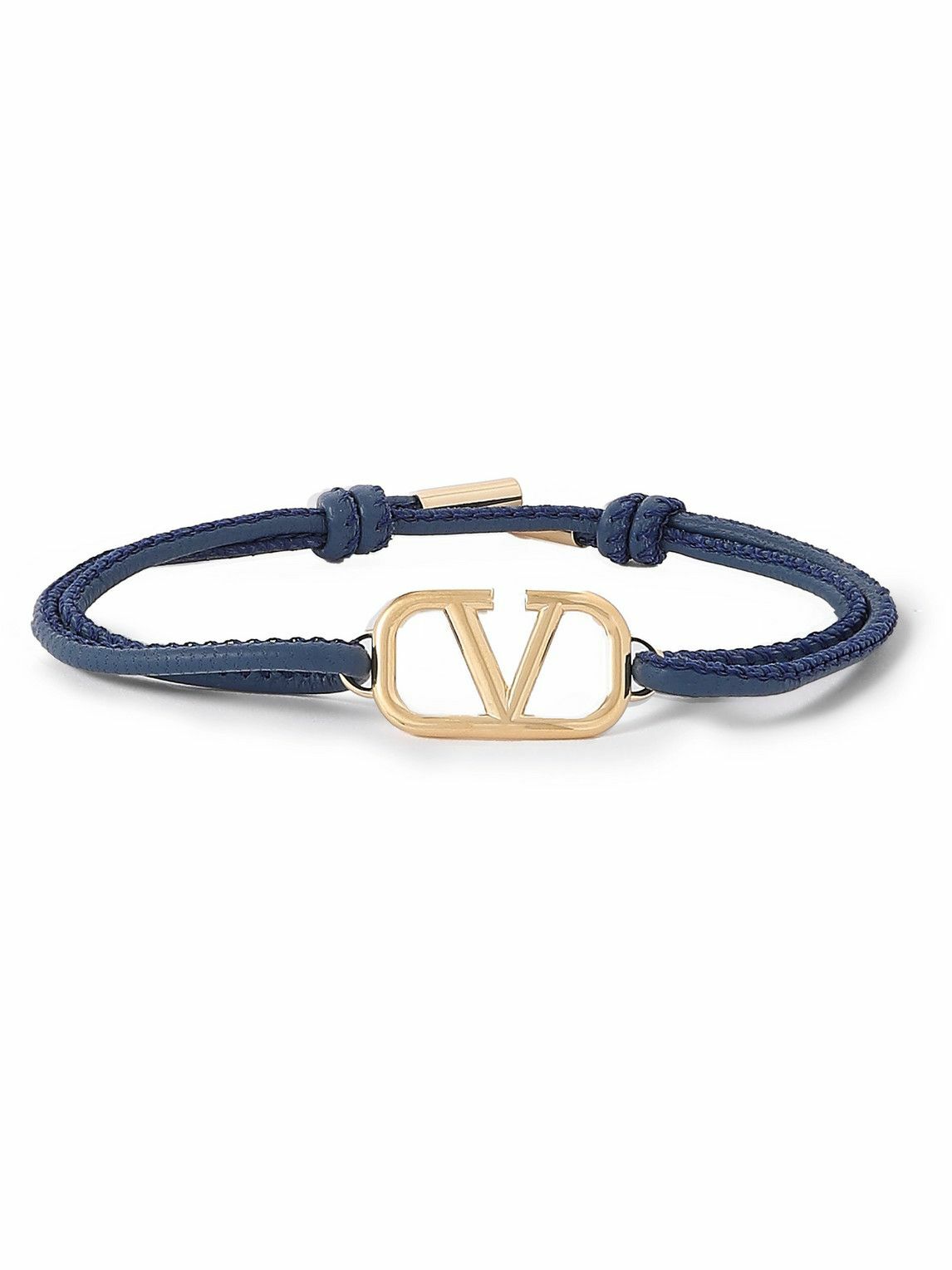 Valentino Garavani Valentino Garavani Leather GoldTone Bracelet