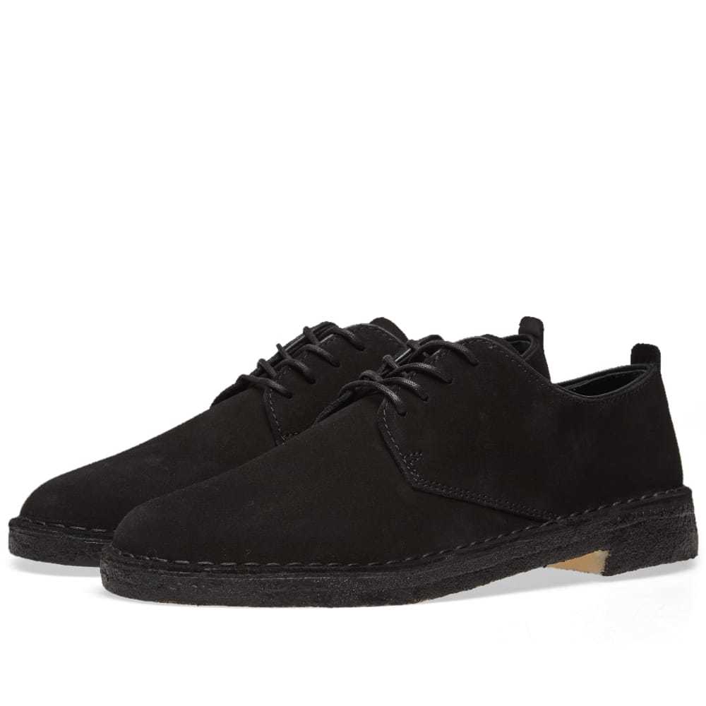 clarks originals desert london black