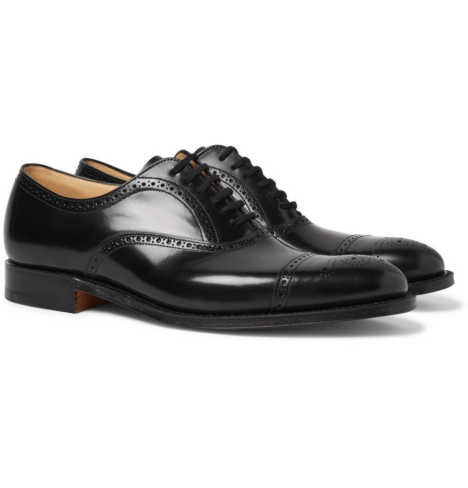 Toronto Cap-Toe Leather Oxford Brogues 