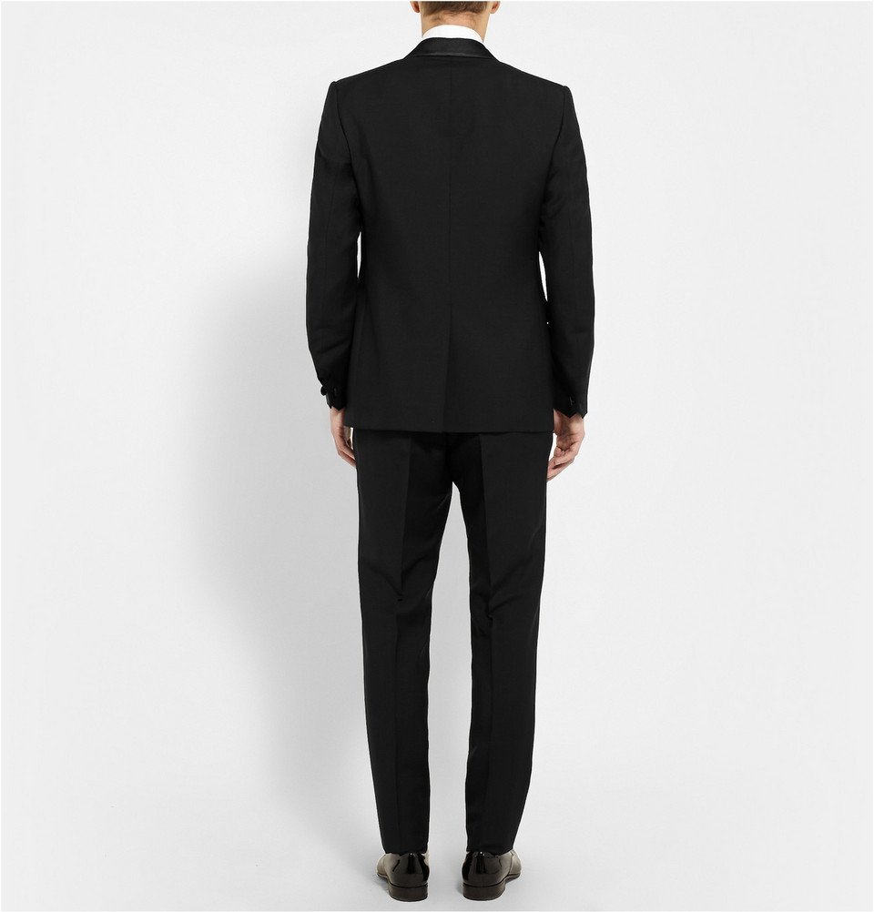 Berluti - Black Slim-Fit Wool And Mohair-Blend Tuxedo - Black Berluti