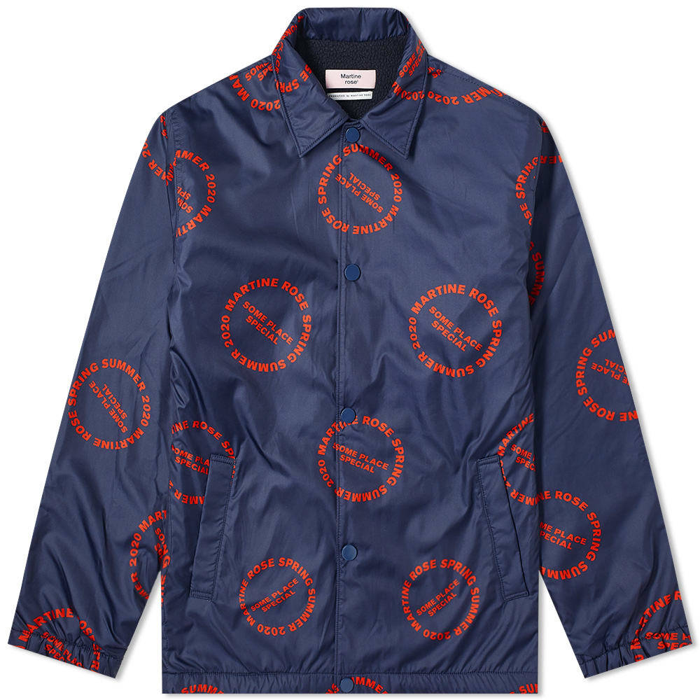 coach jacket full print