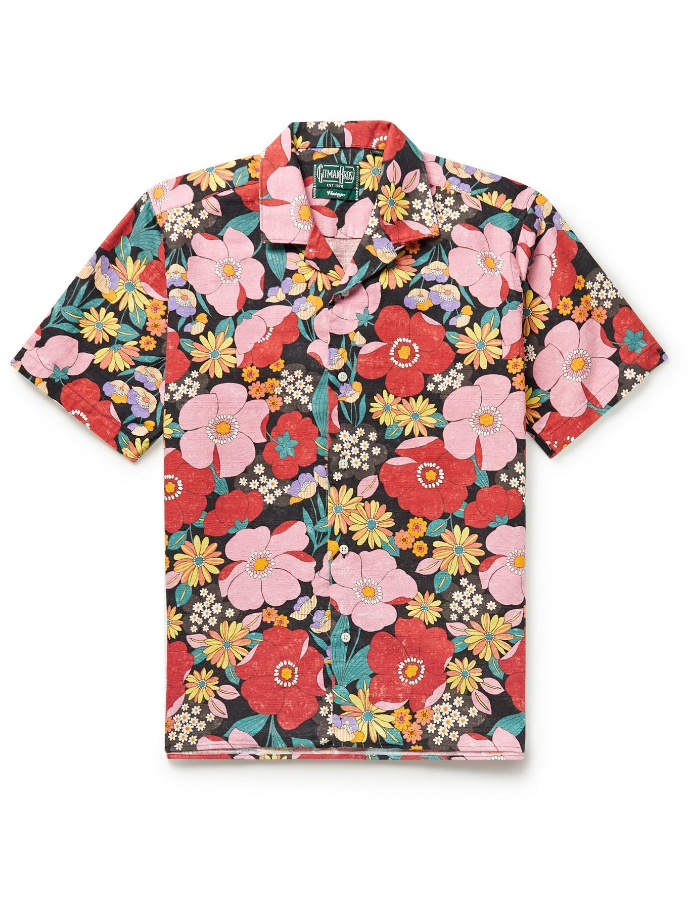 GITMAN VINTAGE - Camp-Collar Printed Cotton Shirt - Multi Gitman Vintage