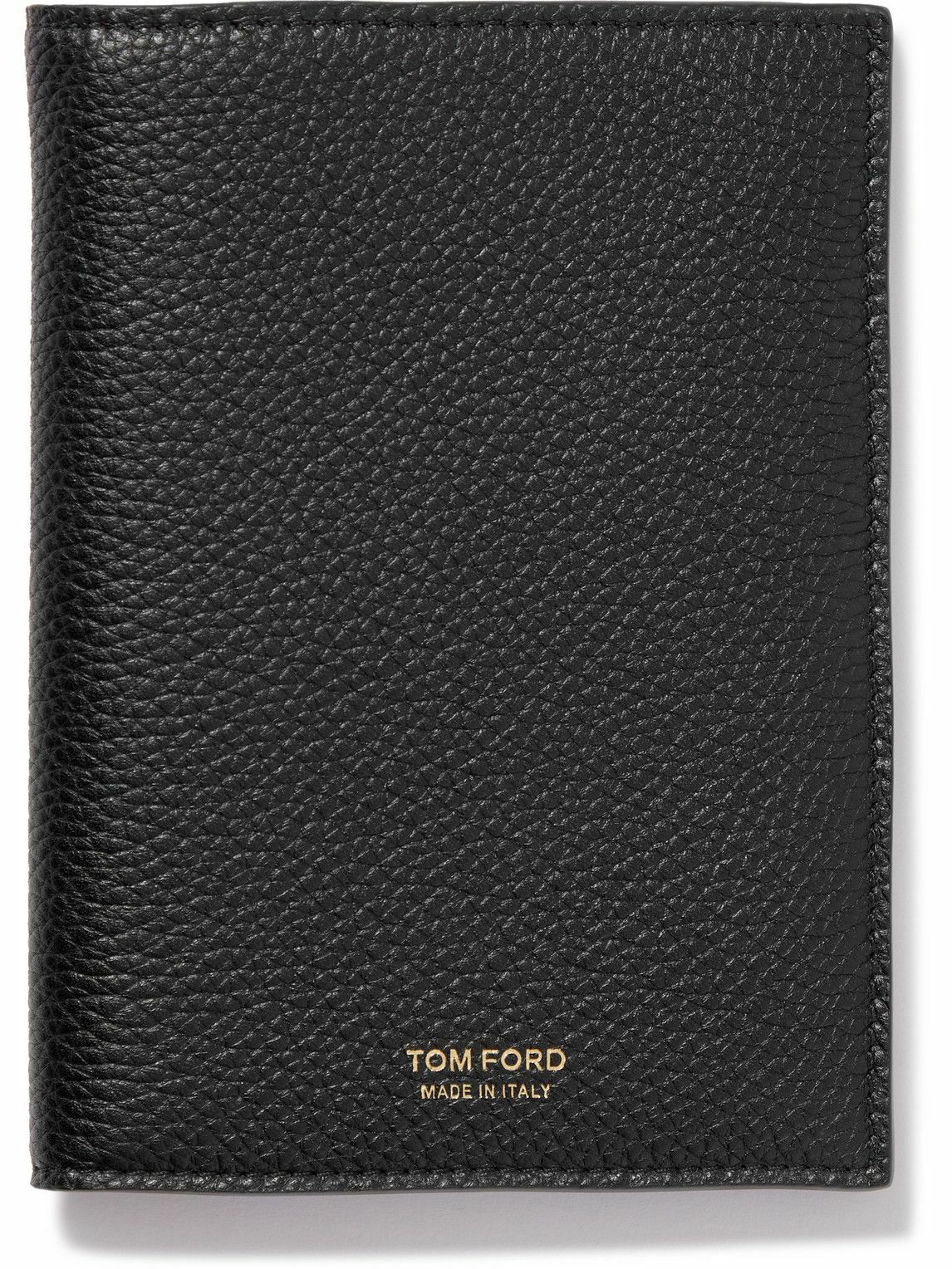 TOM FORD - Full-Grain Leather Passport Holder TOM FORD