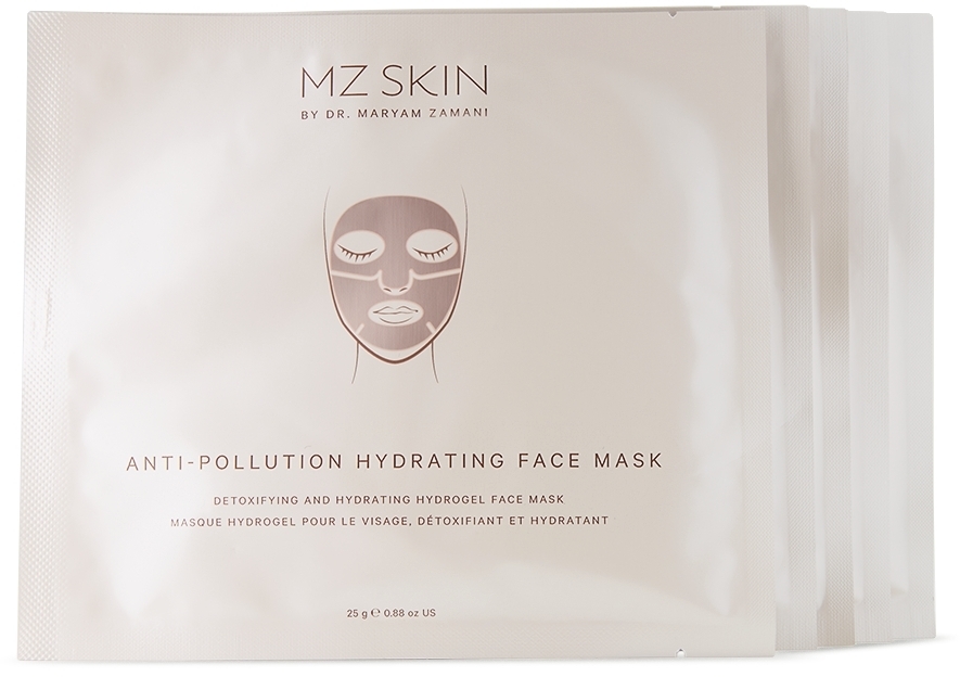 MZ SKIN Anti-Pollution Hydrating Face Masks Set