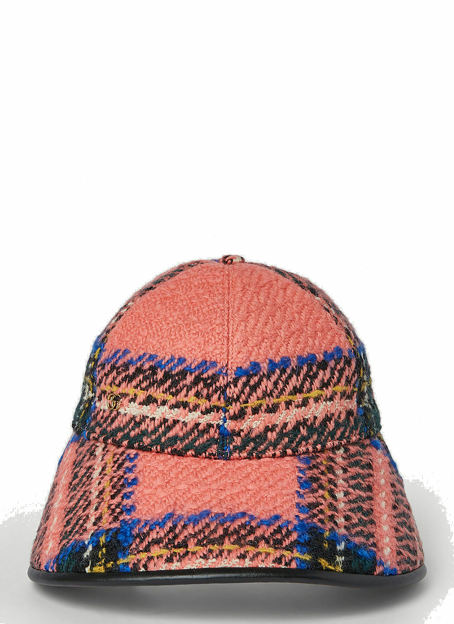 Gucci - Tweed Bonnet Cap in Pink Gucci