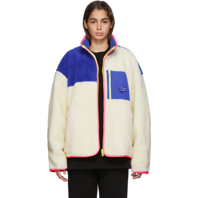 off white fleece jacket