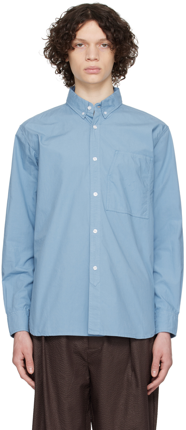 Pop Trading Company Blue BD Shirt Pop Trading Company