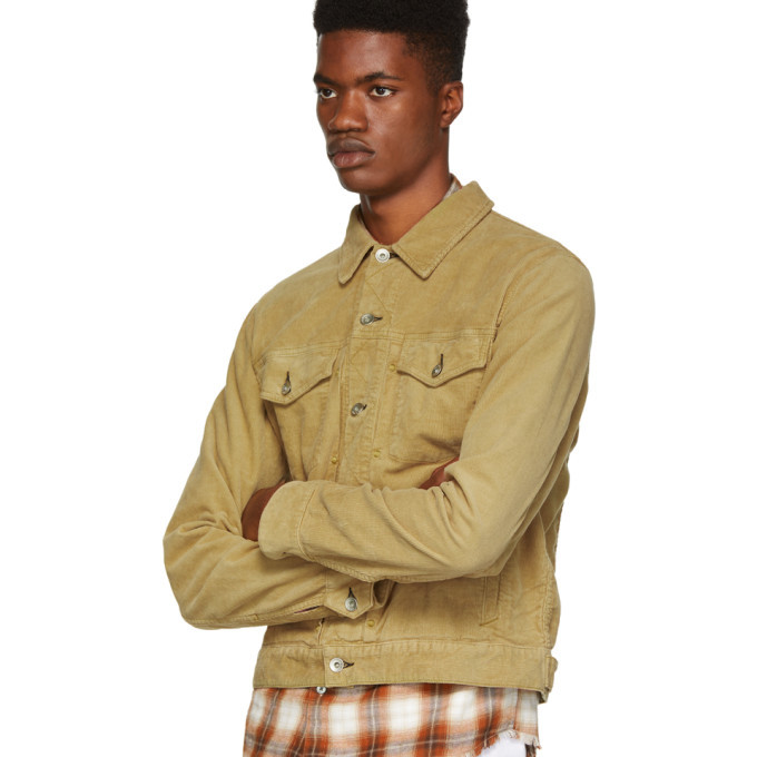 Tan Corduroy Definitive Jean Jacket Rag 