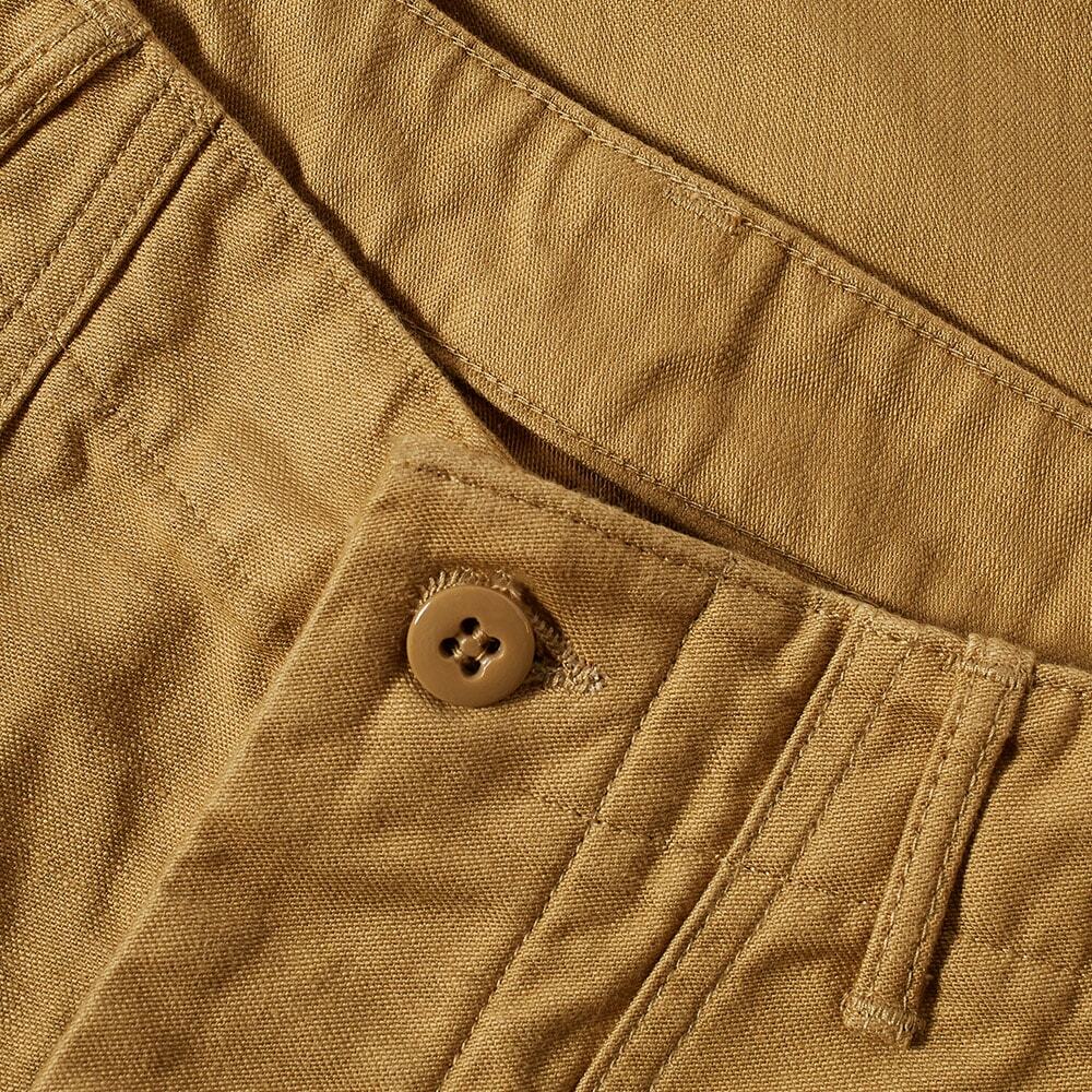orSlow Men's US Army Fatigue Pant in Khaki orSlow