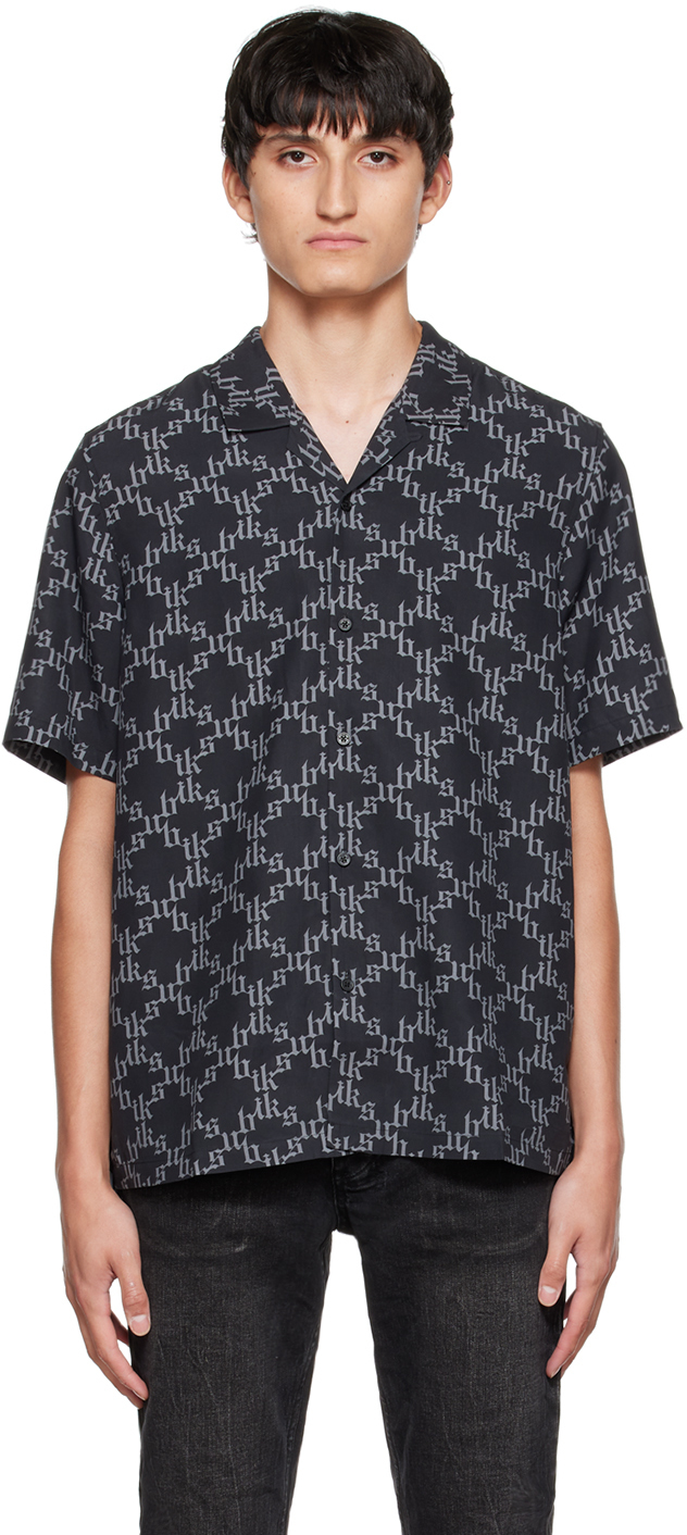 Ksubi Black Kult Resort Shirt Ksubi