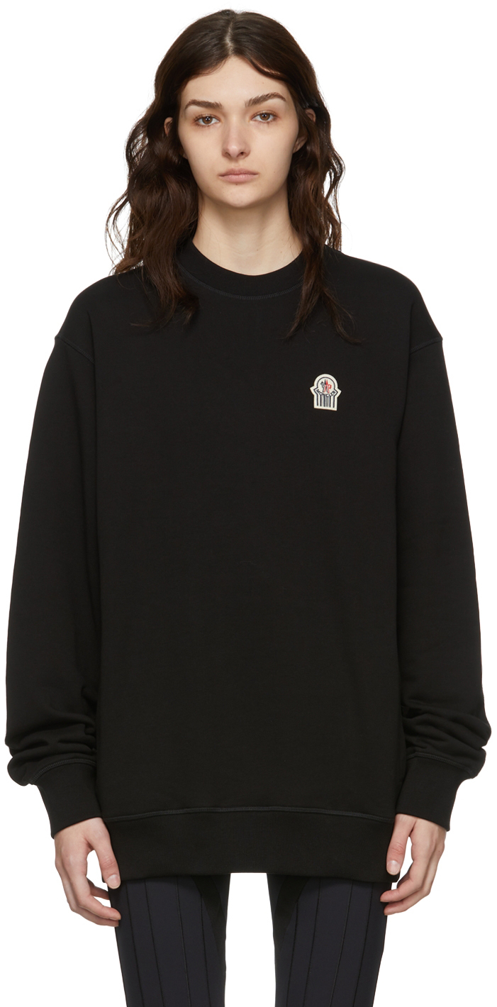 Moncler Genius Moncler Gentle Monster Black Cotton Sweatshirt Moncler ...