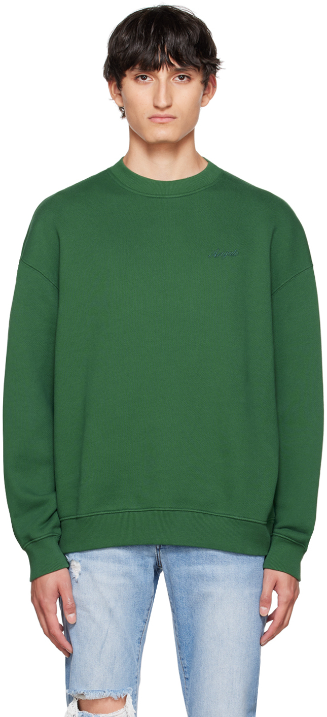 Axel Arigato Green Embroidered Sweatshirt Axel Arigato