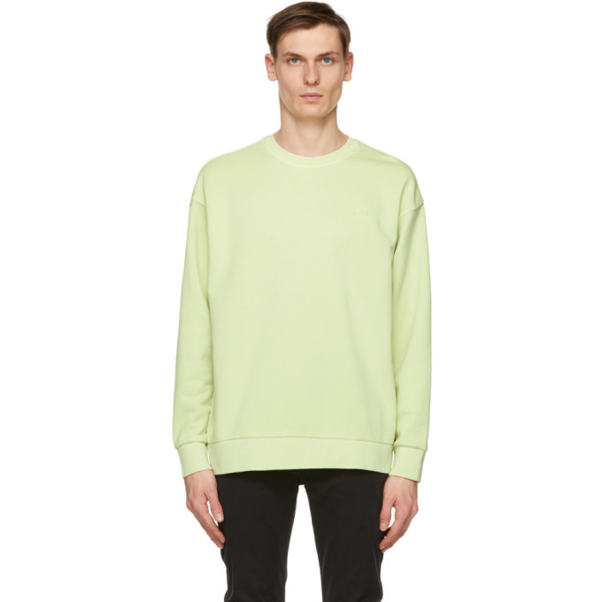 Levis Green Relaxed Crewneck Sweatshirt 