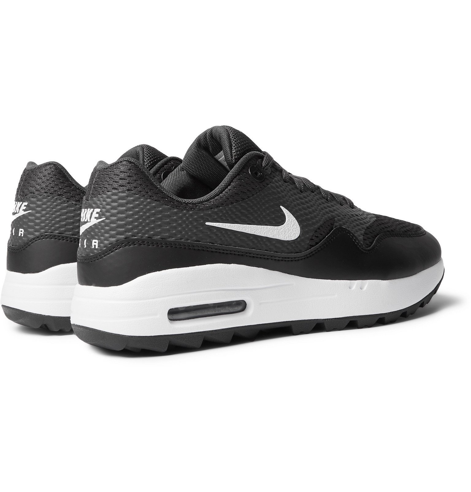 nike air max golf shoes black