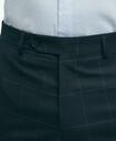 Brooks Brothers Men's Explorer Collection Regent Fit Merino Wool Windowpane Suit Pants | Navy