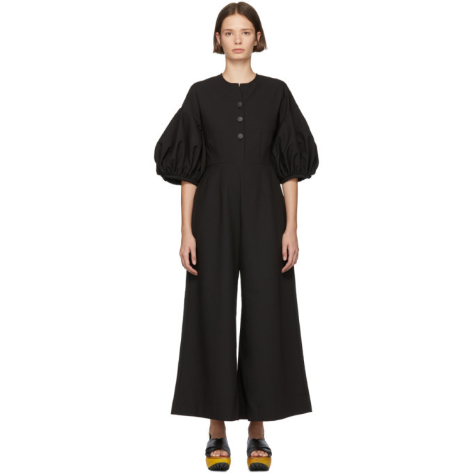 balloon sleeve jumpsuit