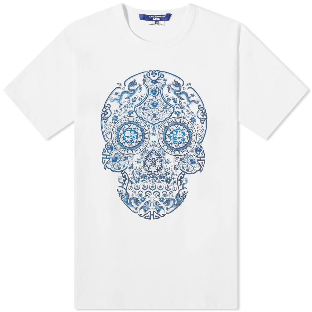 Junya Watanabe MAN Paisley Skull Tee 