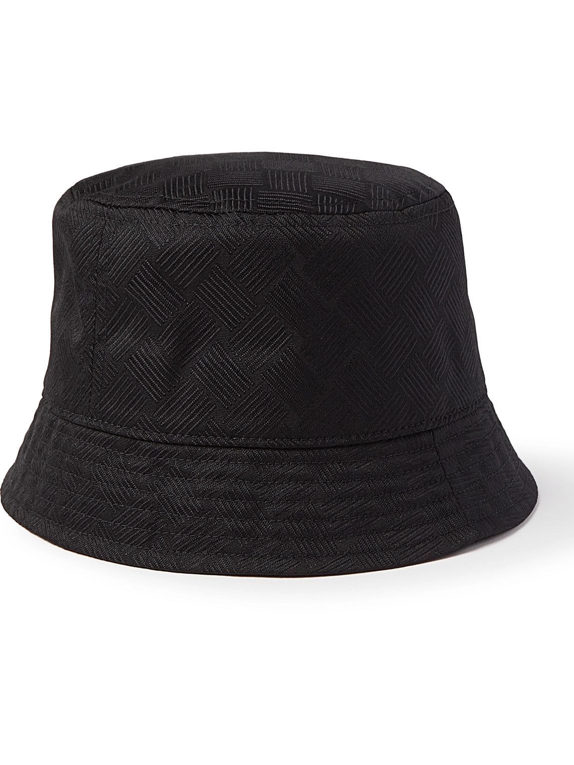 Bottega Veneta - Intrecciato-Jacquard Twill Bucket Hat - Black Bottega ...