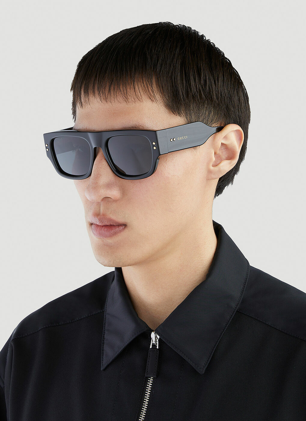 Gucci - Square Sunglasses in Black Gucci