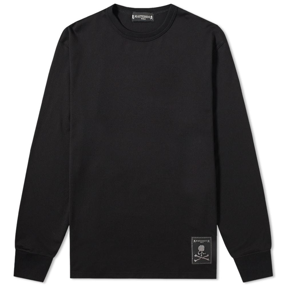 MASTERMIND WORLD Label Logo Long Sleeve Tee MASTERMIND WORLD