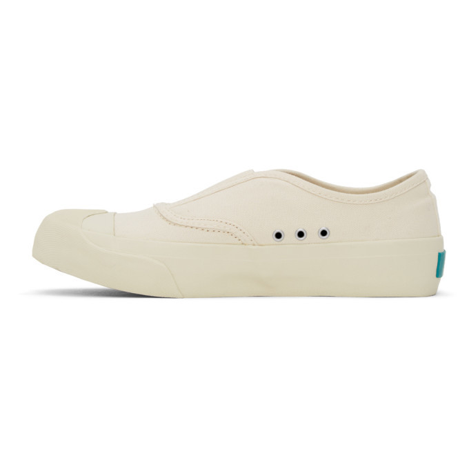 YMC Off-White Wingtip Slip-On Sneakers YMC