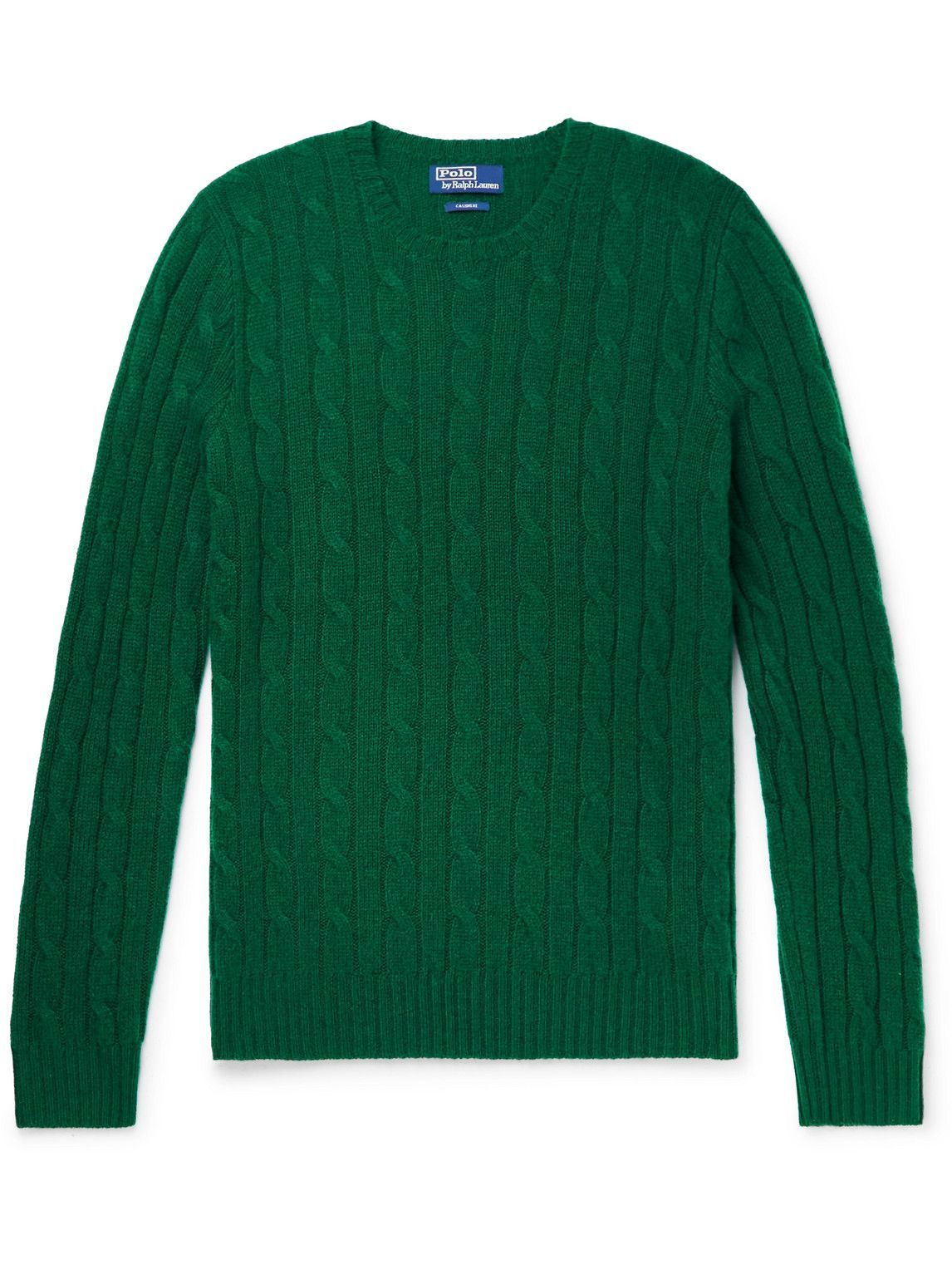 Polo Ralph Lauren - Cable-Knit Cashmere Sweater - Green