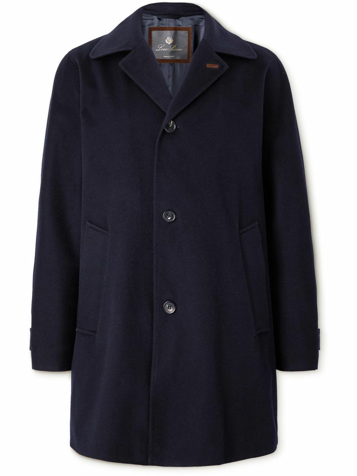 Loro Piana - Cashmere Coat - Blue Loro Piana