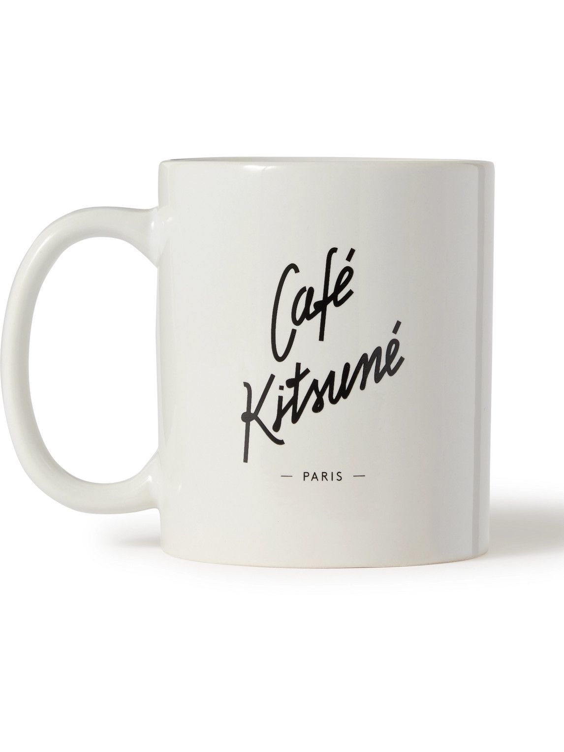 Café Kitsuné - Logo-Print Ceramic Mug Café Kitsuné