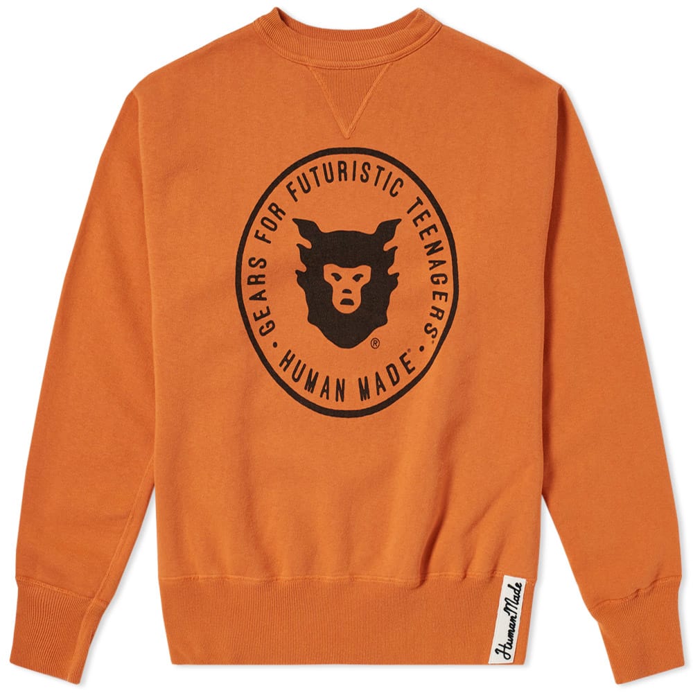 Futuristic Teenagers Crew Sweat Human Made