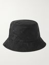 Burberry - Logo-Jacquard Shell Bucket Hat - Black