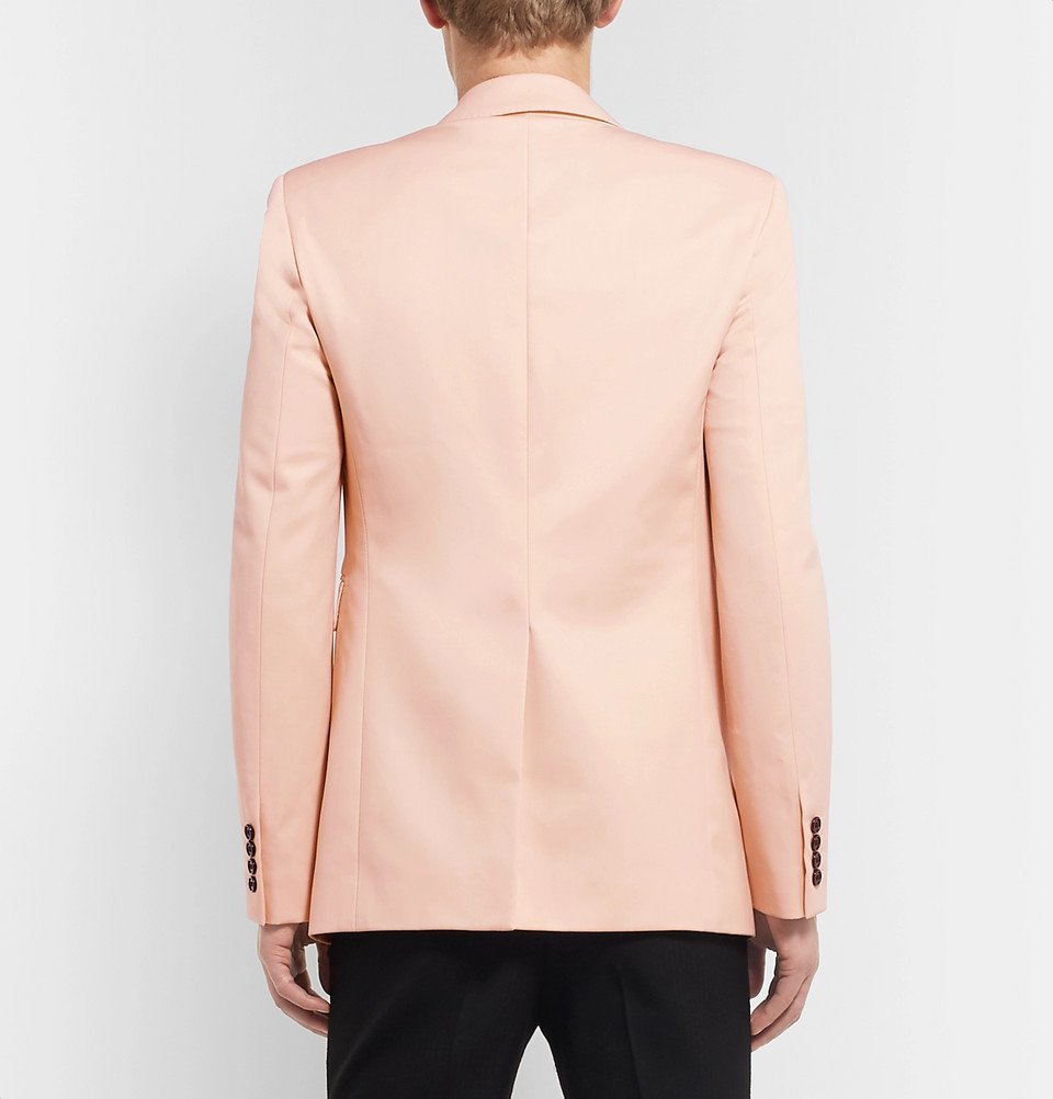 saint laurent pink jacket