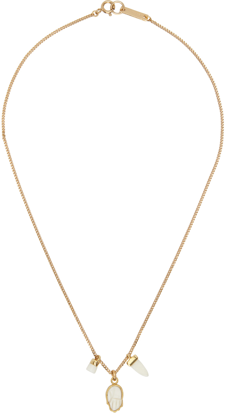 Isabel Marant Gold It's All Right Necklace Isabel Marant