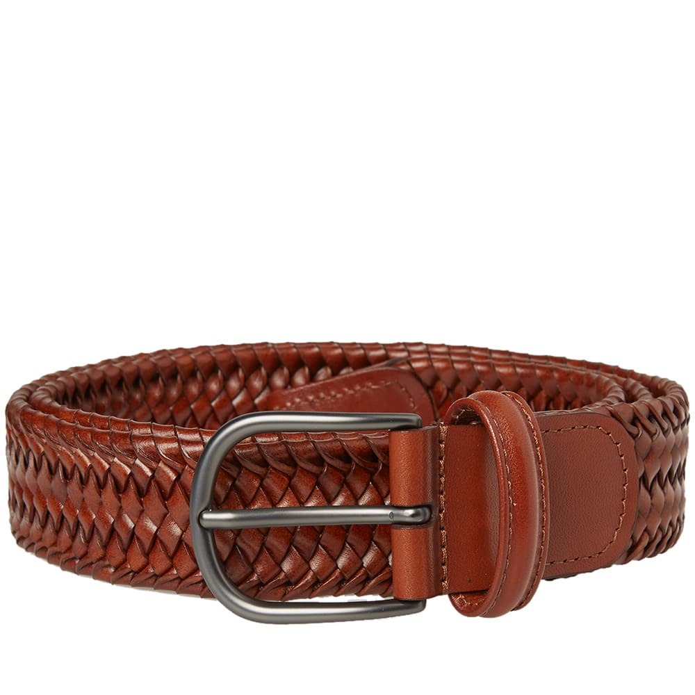Anderson's Stretch Woven Leather Belt Anderson's