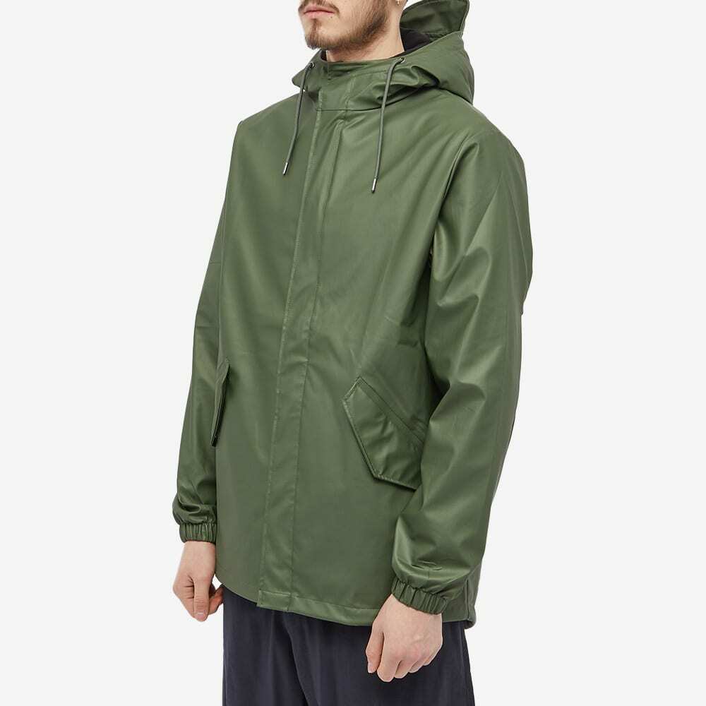 Rains Men's Fishtail Jacket in Evergreen Rains