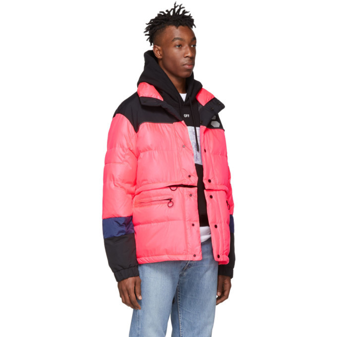 off white pink jacket