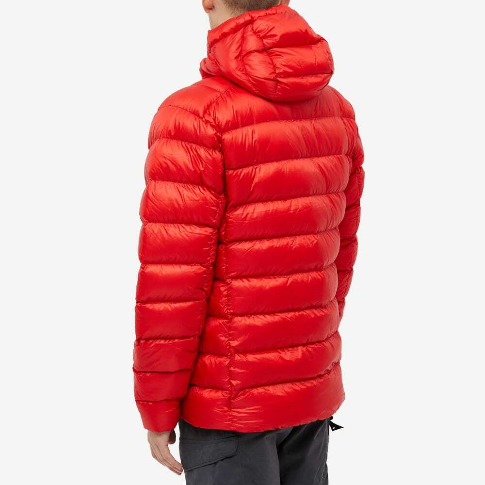 Montane Men's Anti-Freeze XT Hooded Down Jacket in Adrenaline Red Montane