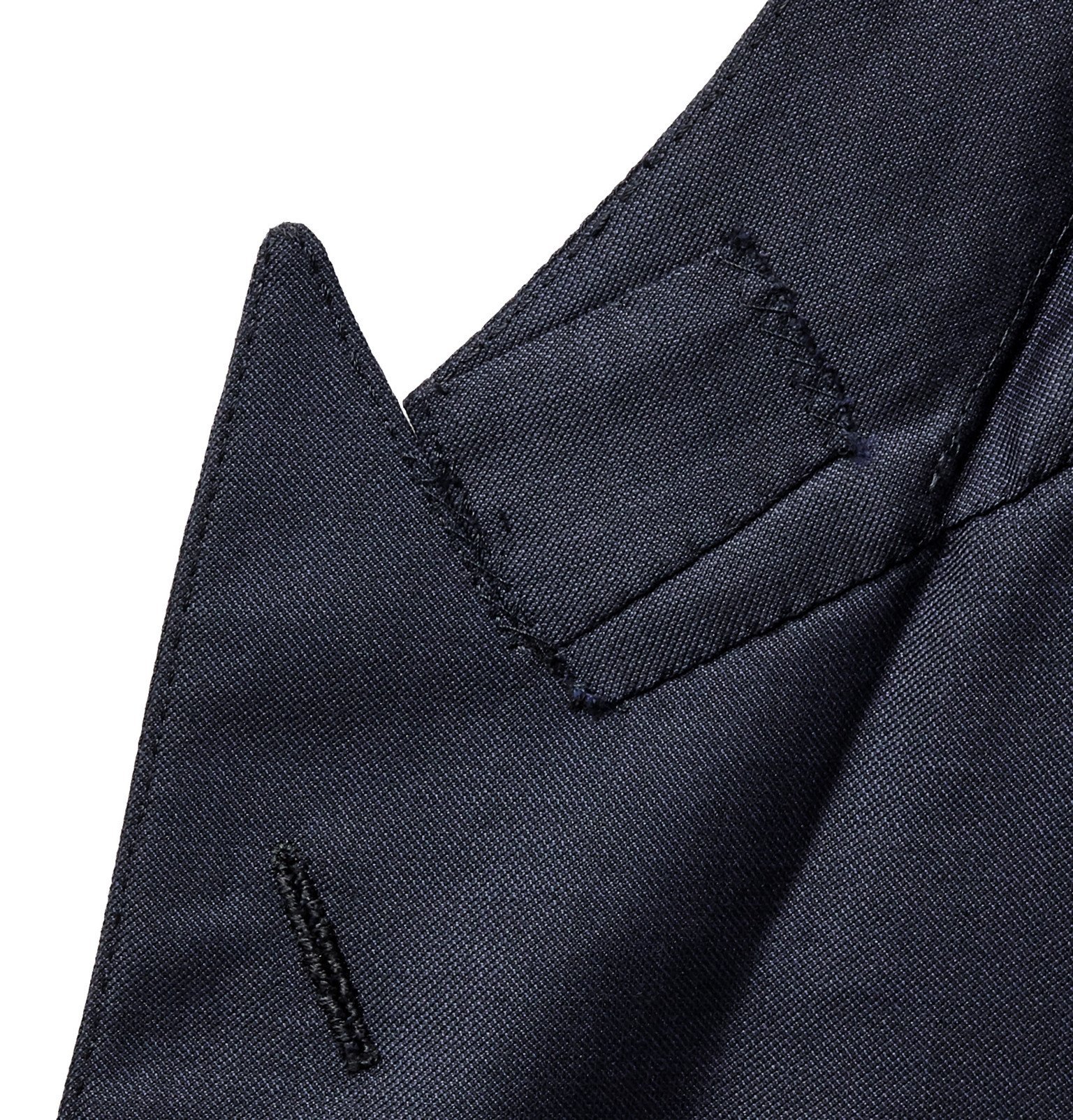 TOM FORD - Navy O'Connor Slim-Fit Super 110s Wool-Sharkskin Suit Jacket -  Blue TOM FORD