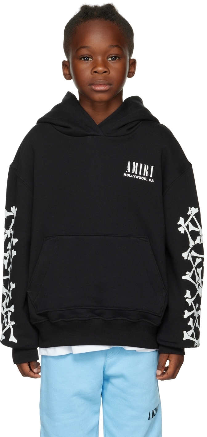 AMIRI Kids Black Bones Hoodie Amiri