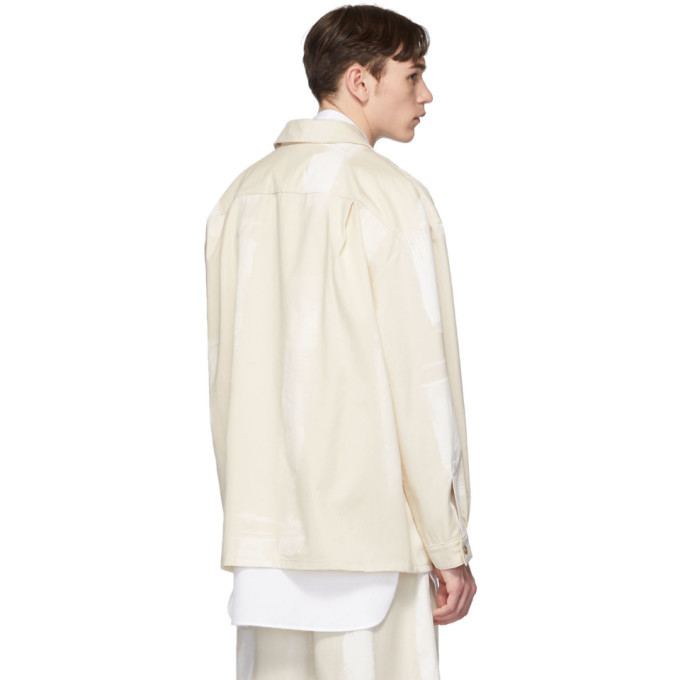 House of the Very Islands Off-White Shirt Jacket House of the Very 